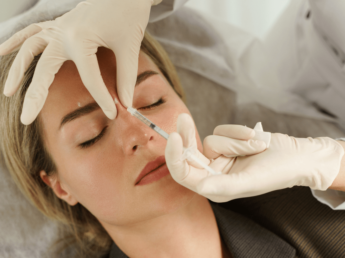 woman getting injections