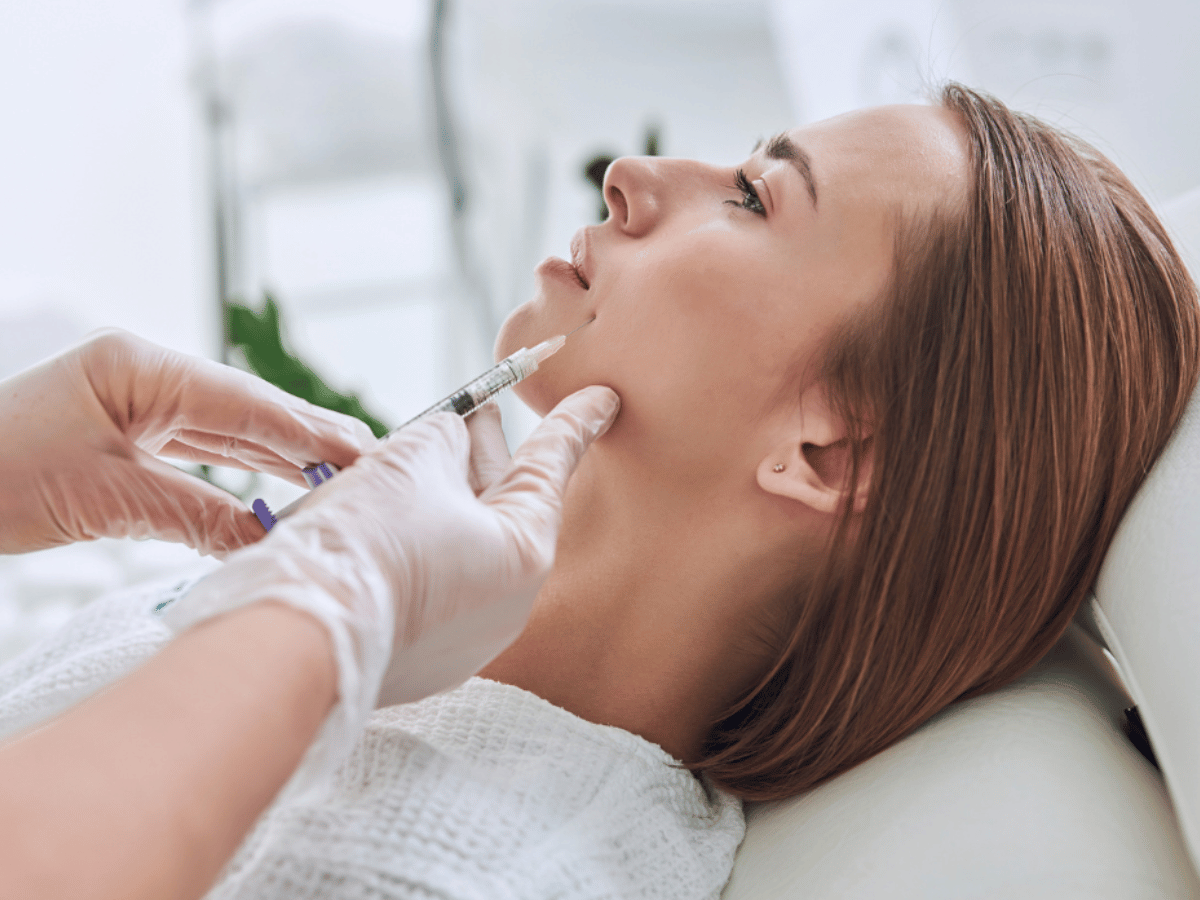 woman getting injections