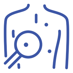 icon of moles on back